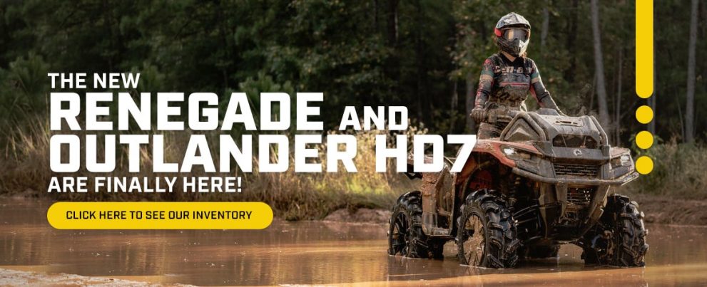 The new Renegade and Outlander HD7 are finally here!