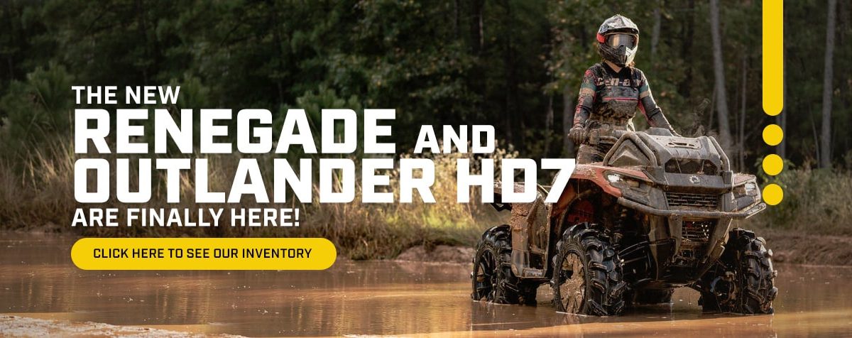 The new Renegade and Outlander HD7 are finally here!